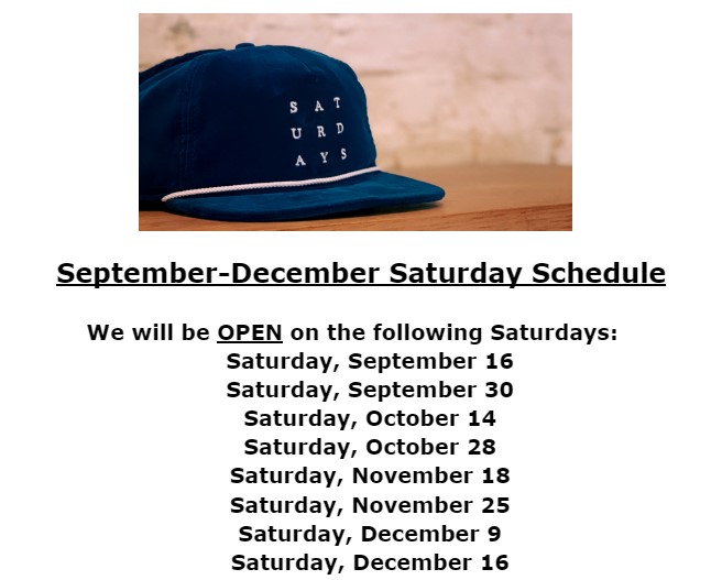Saturday_Schedule